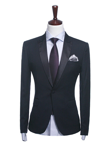 江西定做黑色小礼服,男装礼服设计