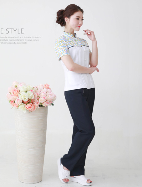 哈尔滨短袖护士服专卖店,定做医院护士工装制服厂家