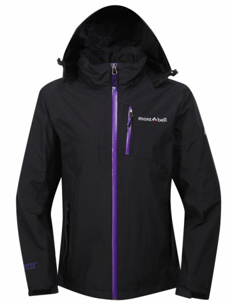 洛阳女款时尚户外黑色冲锋衣