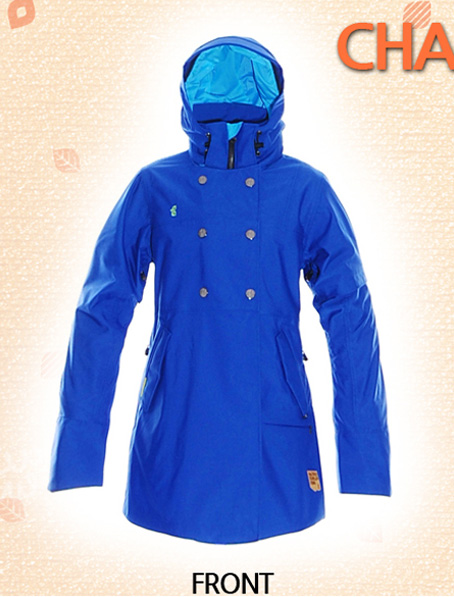 上海订做品牌滑雪服,宝蓝色雪服货源批发厂家