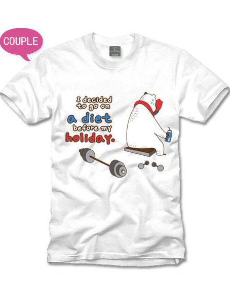 精梳棉圆领衫,超市促销圆领衫