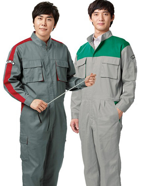 全棉连体工服款式,连体工作服批发